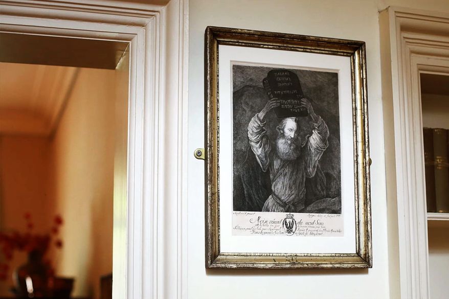 Moses with the Tablets of the Law | museum photography | © Freud Museum London