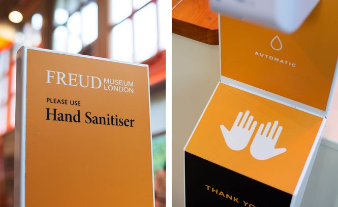 Reopening and Covid signage design by Karolina Heller