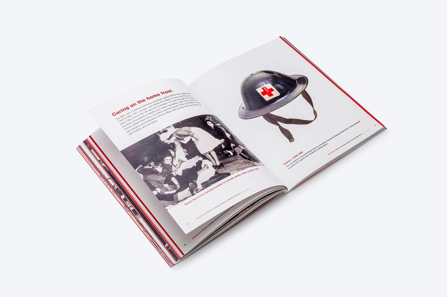 Museum of kindness 150 years of the British Red Cross | object photography and catalogue design